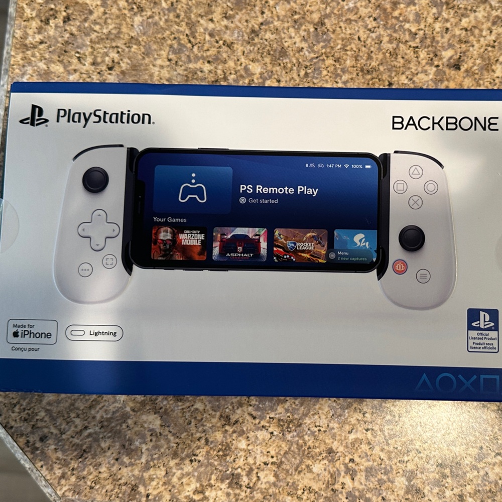 Playstation Backbone One Controller for iPhone - White